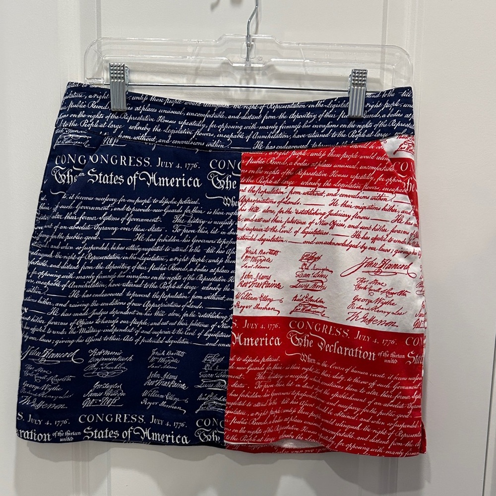 Loudmouth Script Mini Skort- Red, White, and Blue
Memorial Day, 4th, Labor Day